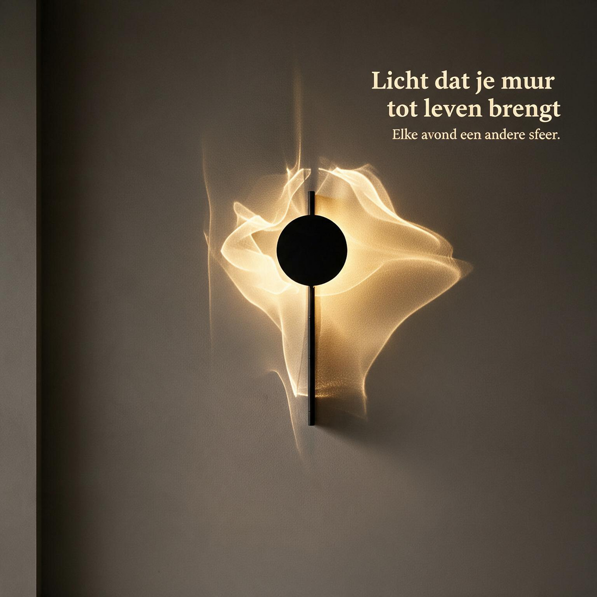 Hovano Vela Wandlamp