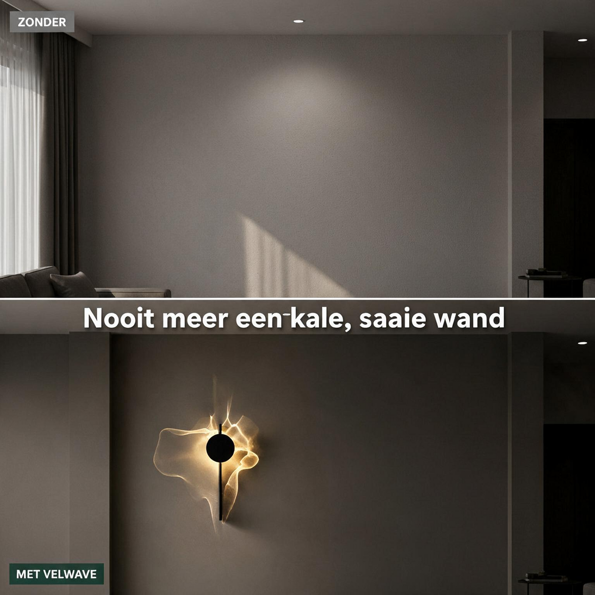 Hovano Vela Wandlamp