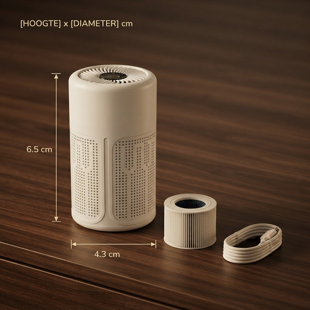 Hovano AirPure - Compacte luchtreiniger met aromafunctie