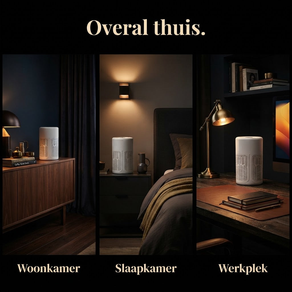 Hovano AirPure - Compacte luchtreiniger met aromafunctie