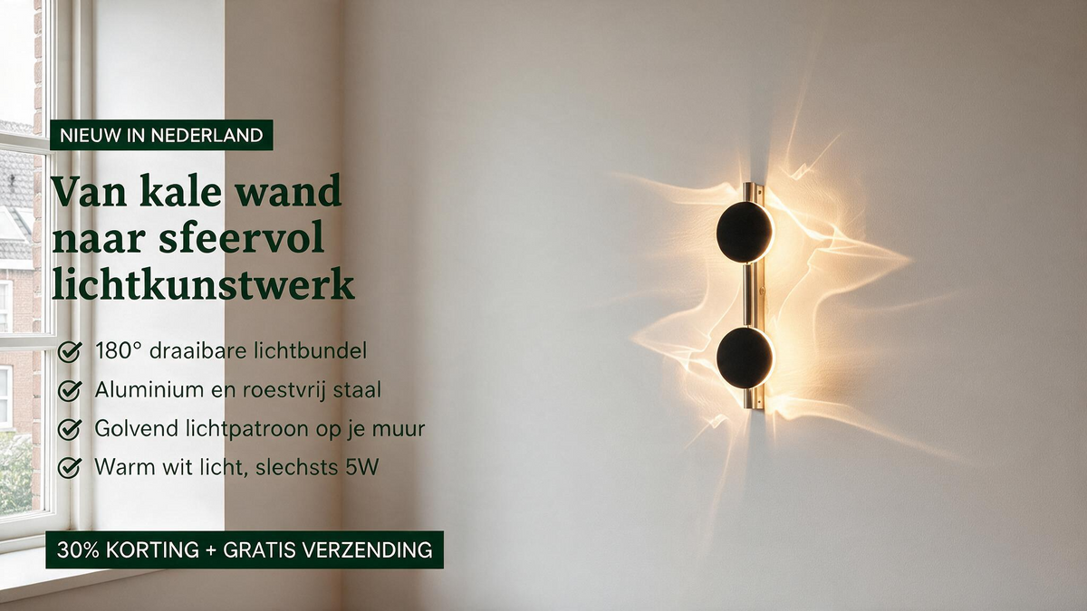 Hovano Vela Wandlamp