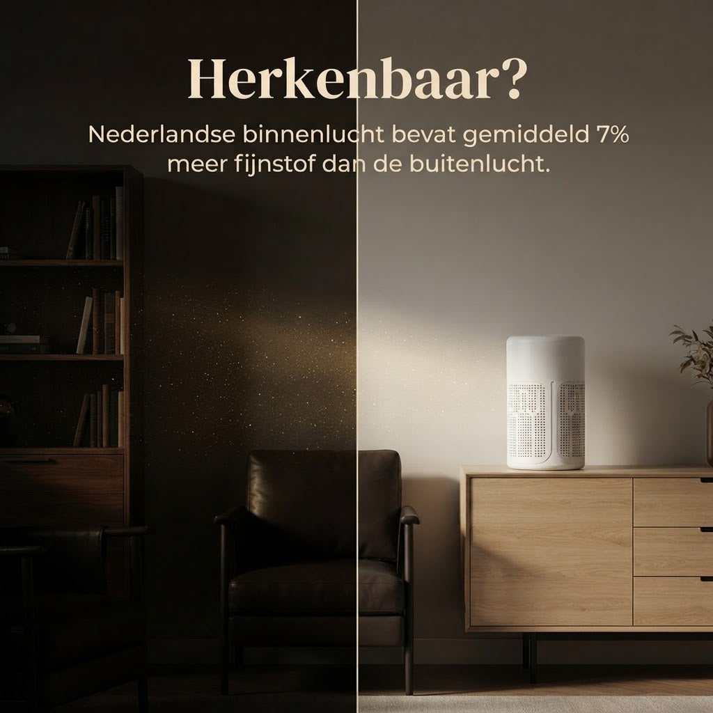 Hovano AirPure - Compacte luchtreiniger met aromafunctie